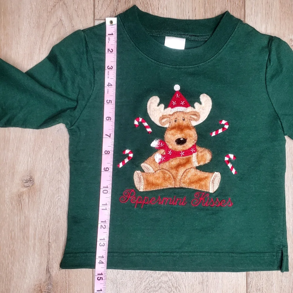 30) DECORATED ORIGINAL "Pepperment Kisses" Reindeer Moose Sz. 4 - Picture 8 of 9